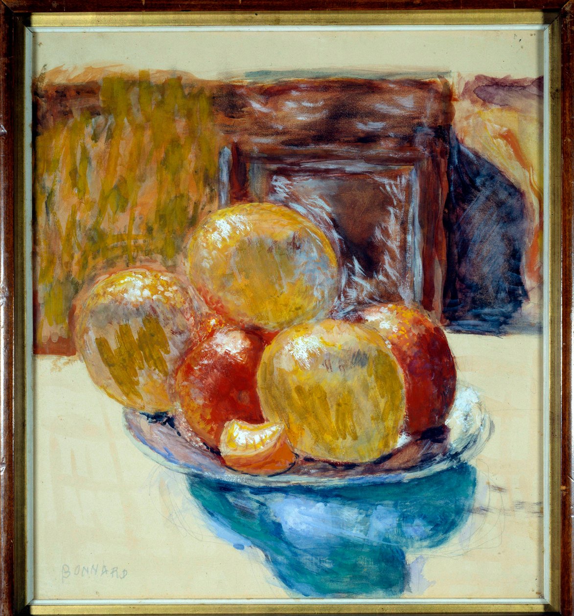 Gyümölcsök: tiszta harmónia alkotó: Pierre Bonnard