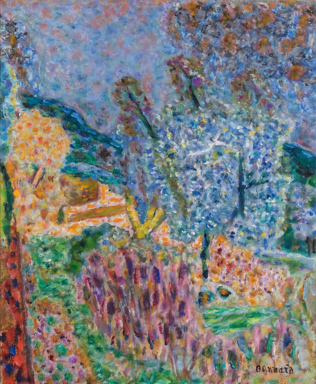 Kert, 1945. alkotó: Pierre Bonnard
