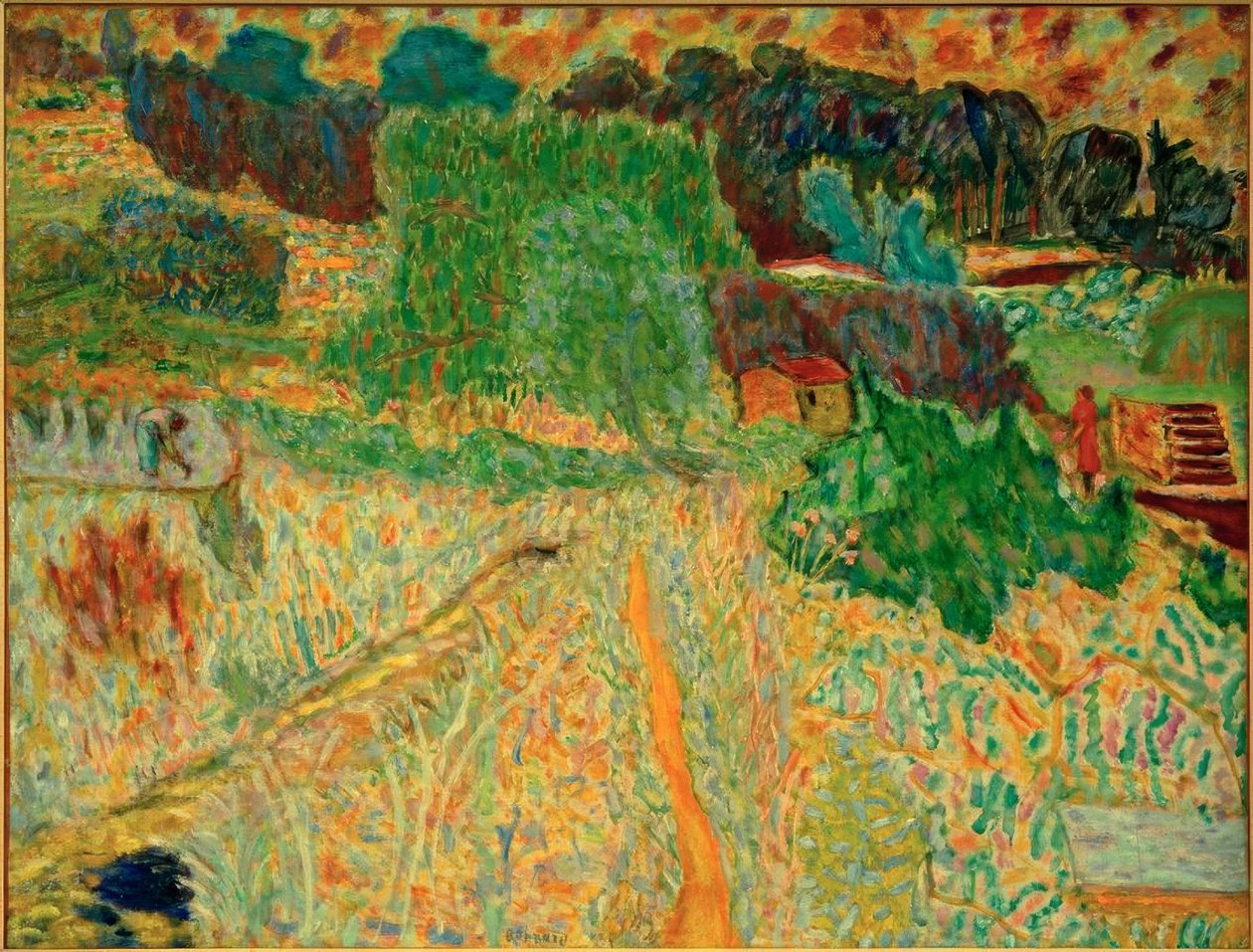 Nagy Midi táj (Le Cannet) alkotó: Pierre Bonnard