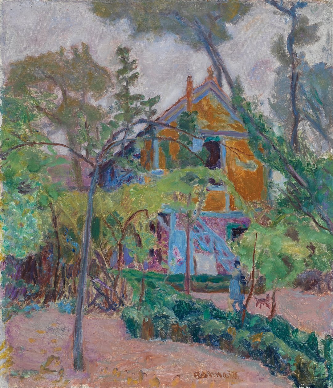 Ház a fák között, 1918 alkotó: Pierre Bonnard