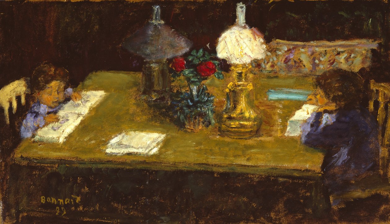 Belső tér: The Terrasse Children alkotó: Pierre Bonnard