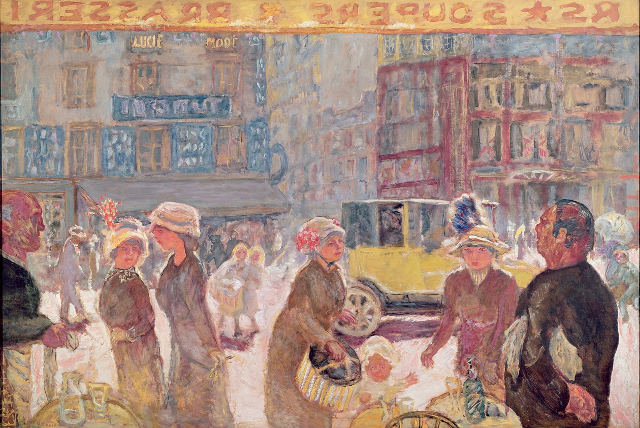 Place Clichy, 1912 alkotó: Pierre Bonnard
