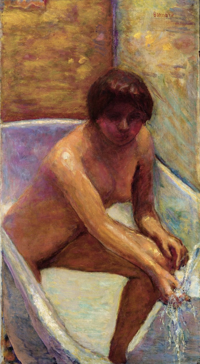 La Source, avagy Akt a fürdőben alkotó: Pierre Bonnard