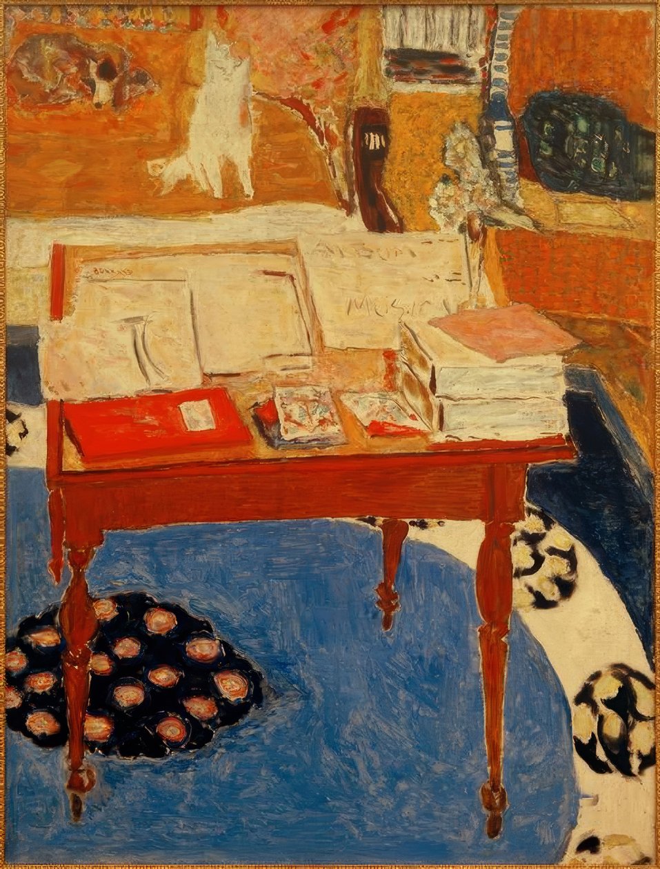 A munkaasztal alkotó: Pierre Bonnard