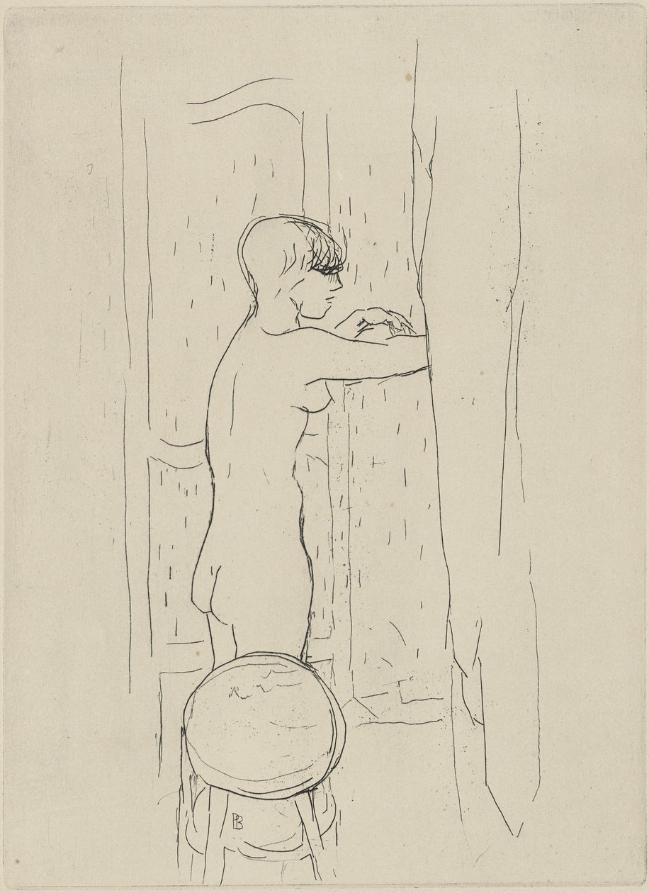 La Toilette (A fürdő) alkotó: Pierre Bonnard