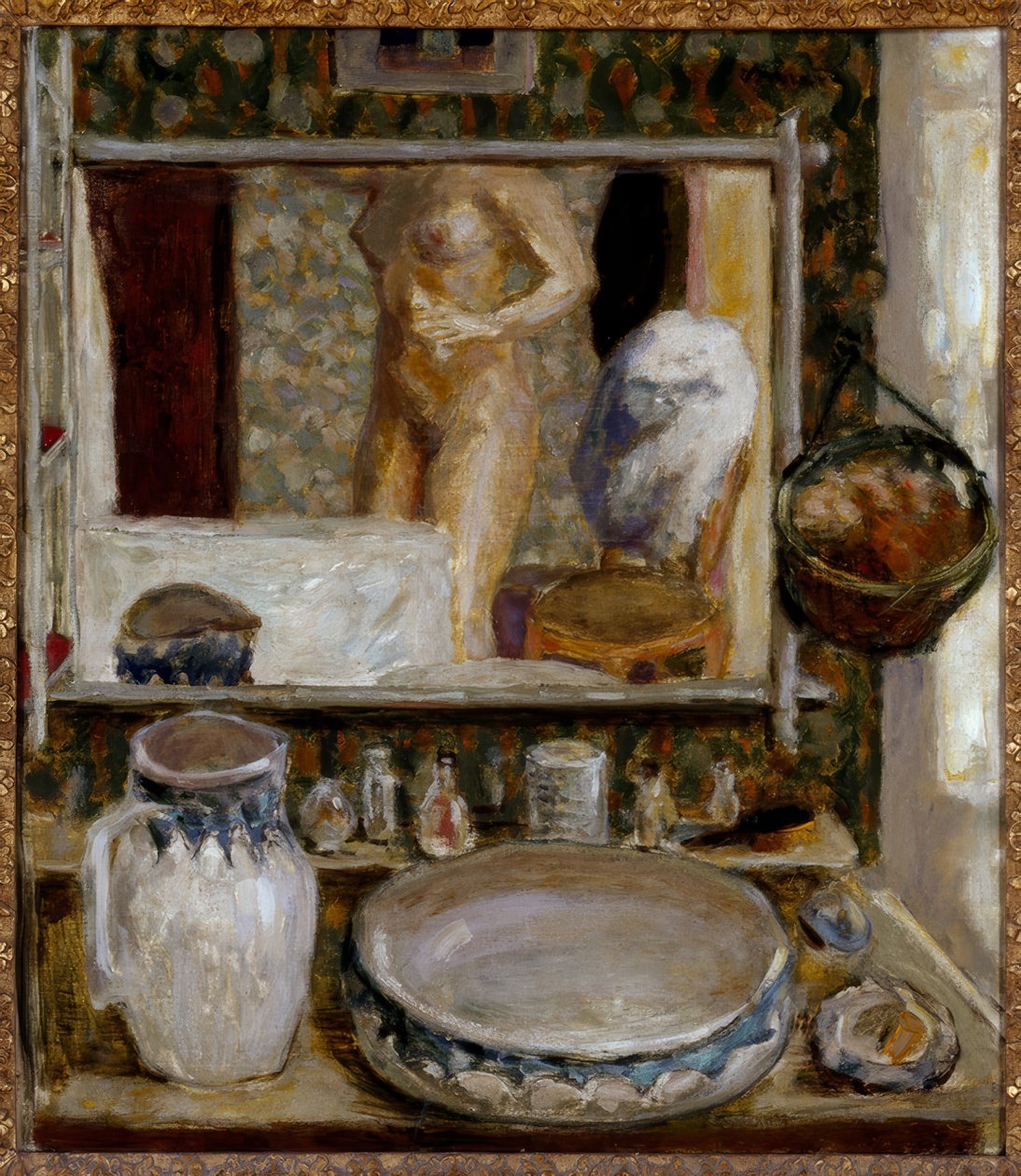A fésülködőasztal vagy a tükör alkotó: Pierre Bonnard