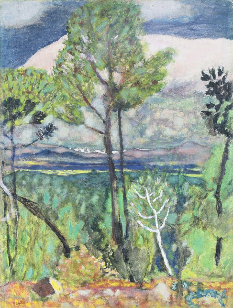 Tájkép alkotó: Pierre Bonnard