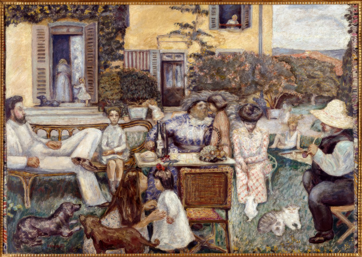 Burzsoá délután alkotó: Pierre Bonnard