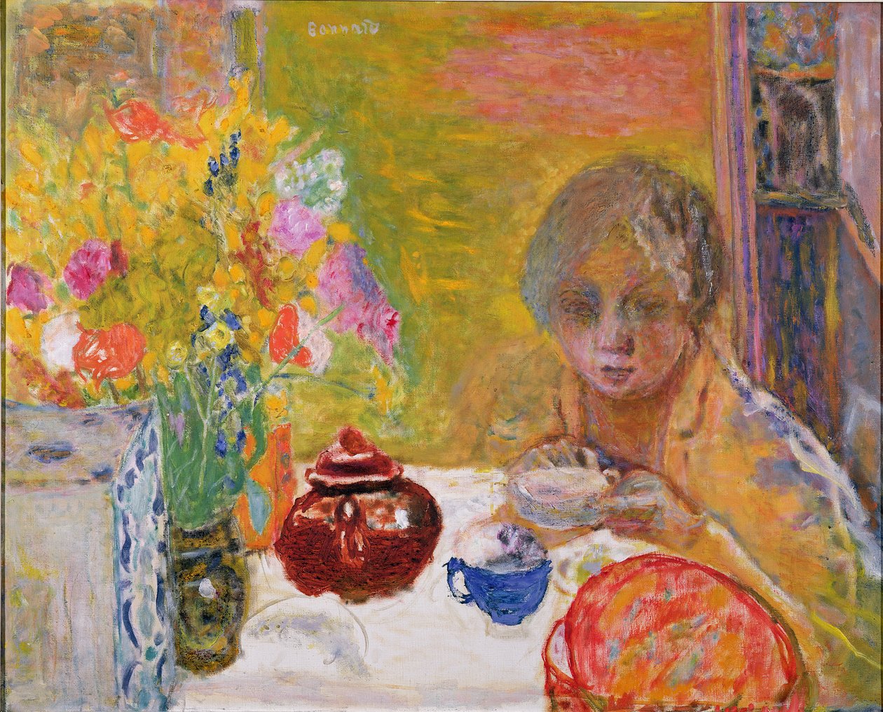 Ebéd, 1932 alkotó: Pierre Bonnard