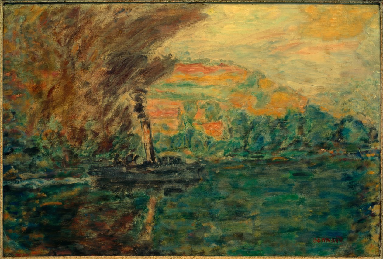 A vontatóhajó alkotó: Pierre Bonnard