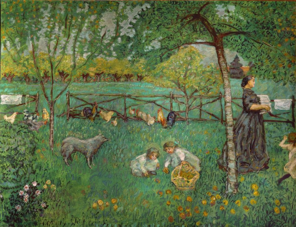 A Le Clos nagy kertje alkotó: Pierre Bonnard