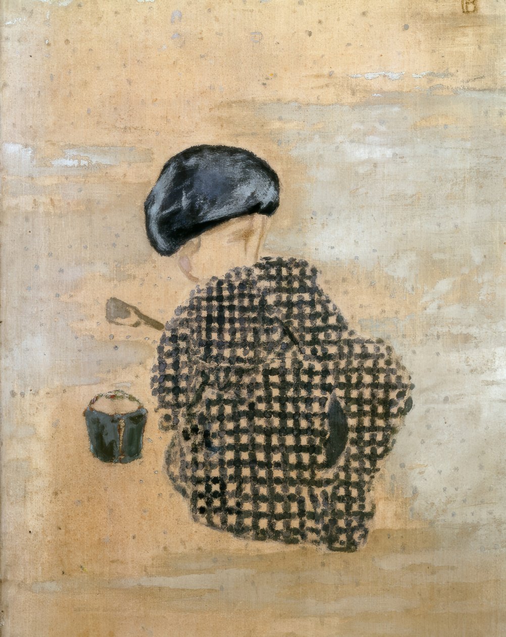 A gyerek a homokos pitében vagy A gyerek a vödörben alkotó: Pierre Bonnard