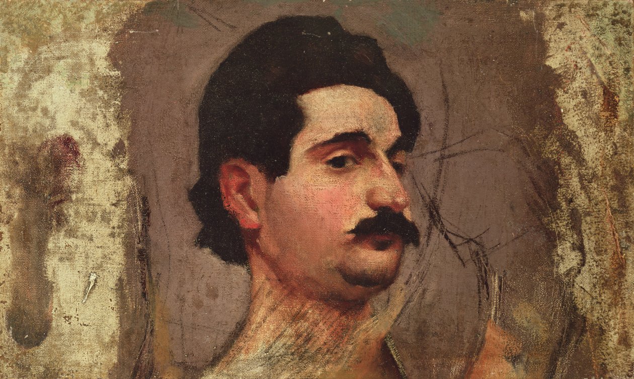 Bajuszos ember, 1887-88 körül alkotó: Pierre Bonnard