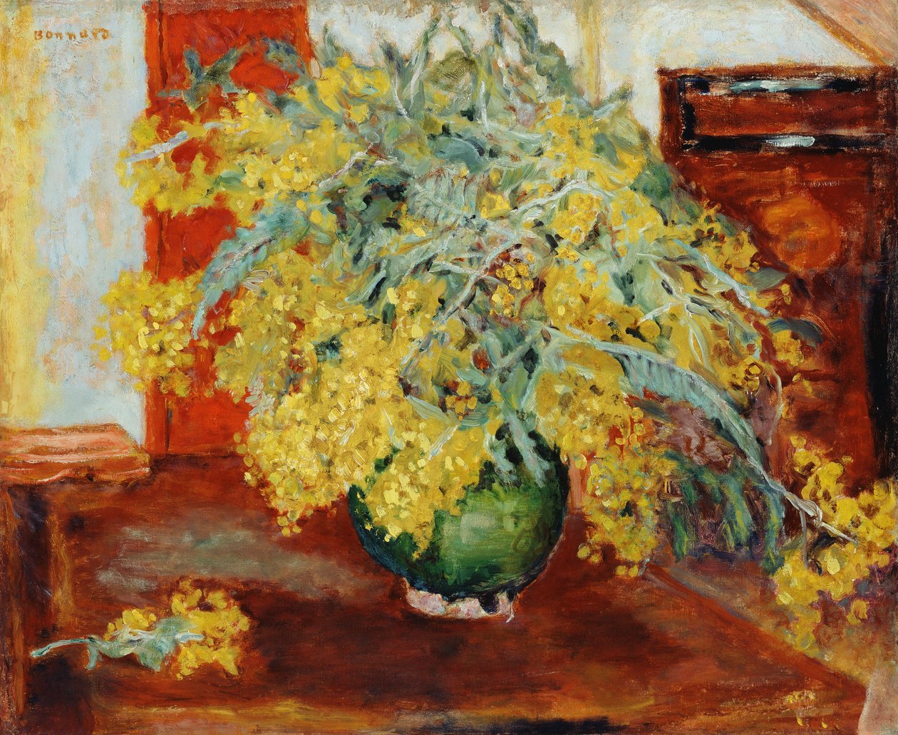 Mimózák alkotó: Pierre Bonnard