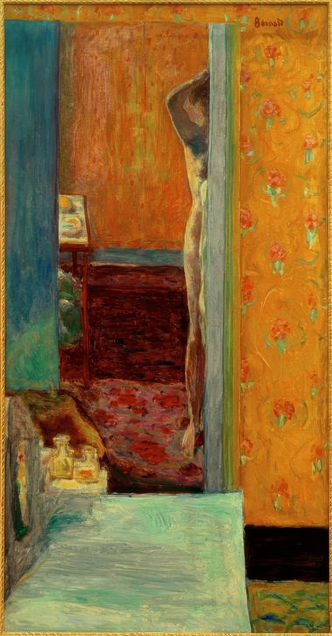 Akt belső térben alkotó: Pierre Bonnard