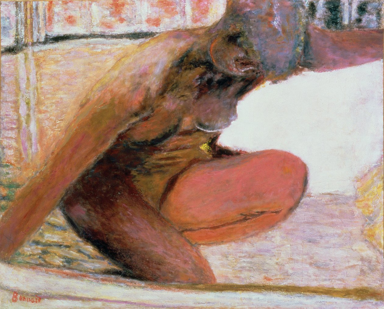 Akt kupolás a fürdőben, 1940 alkotó: Pierre Bonnard