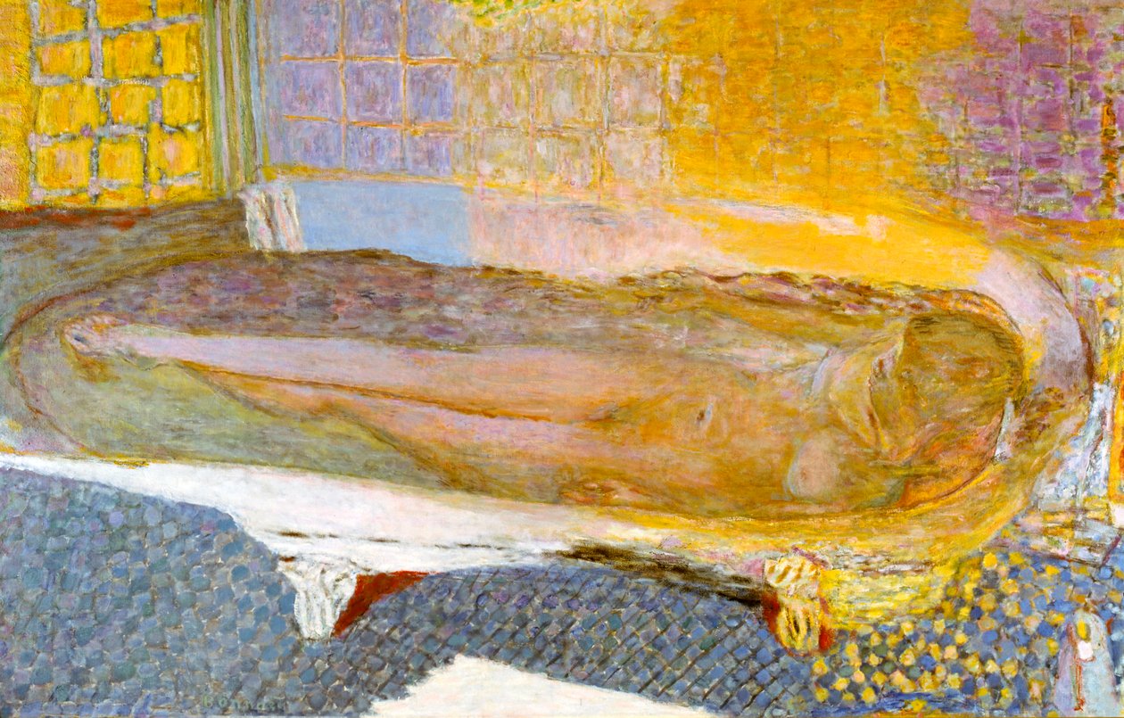 Akt a fürdőben, 1936 alkotó: Pierre Bonnard
