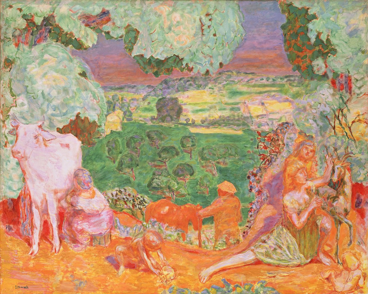 Lelkészi szimfónia, 1916-20 alkotó: Pierre Bonnard