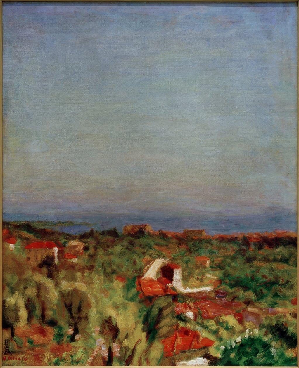 Mediterrán táj (Le Cannet) alkotó: Pierre Bonnard