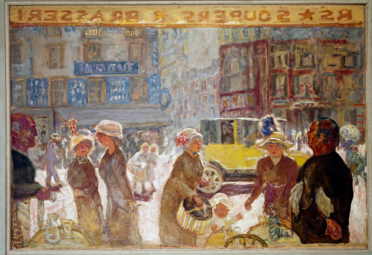Place de Clichy (olaj, vászon) alkotó: Pierre Bonnard