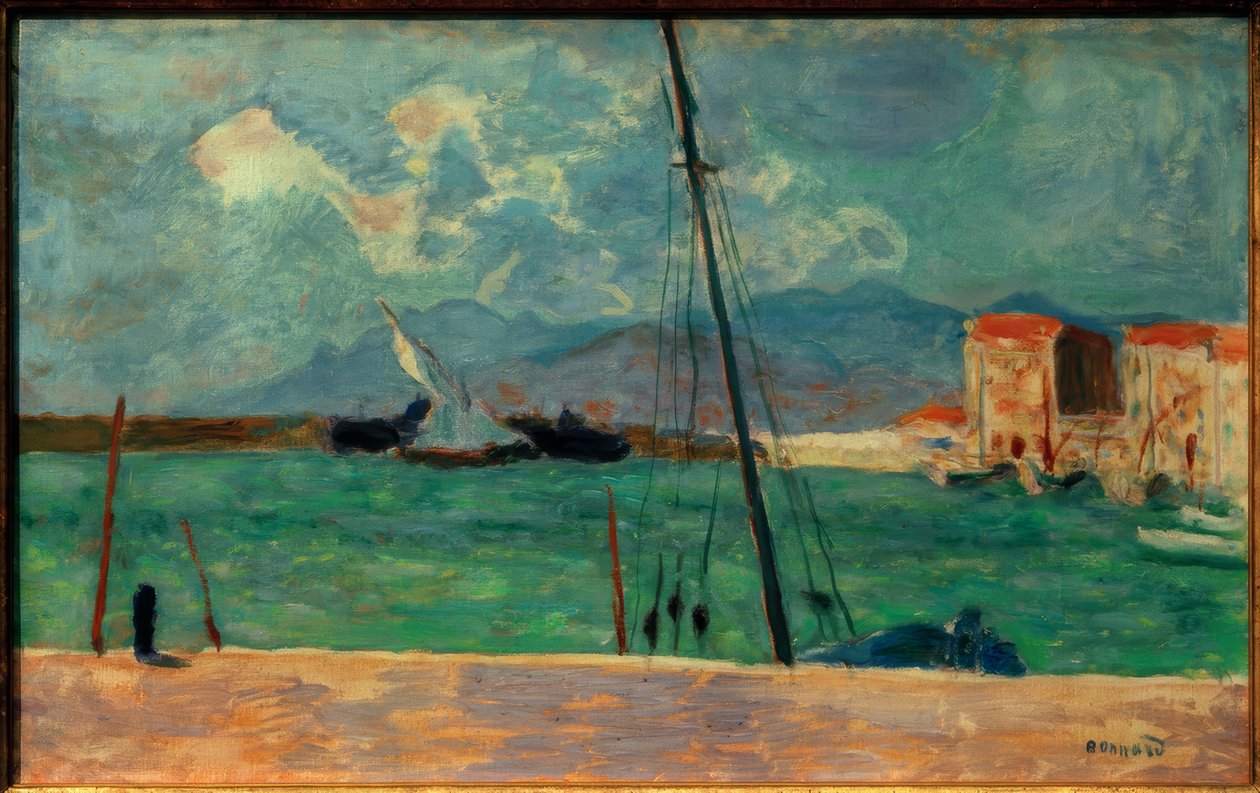 Cannes kikötője vagy a latin vitorla alkotó: Pierre Bonnard