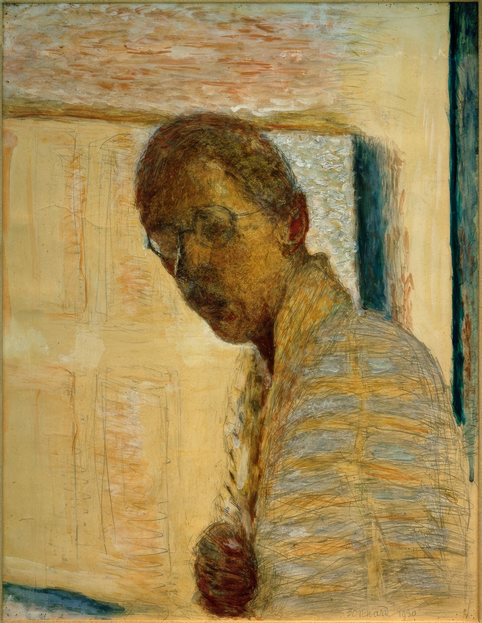 A művész portréja (önarckép) alkotó: Pierre Bonnard