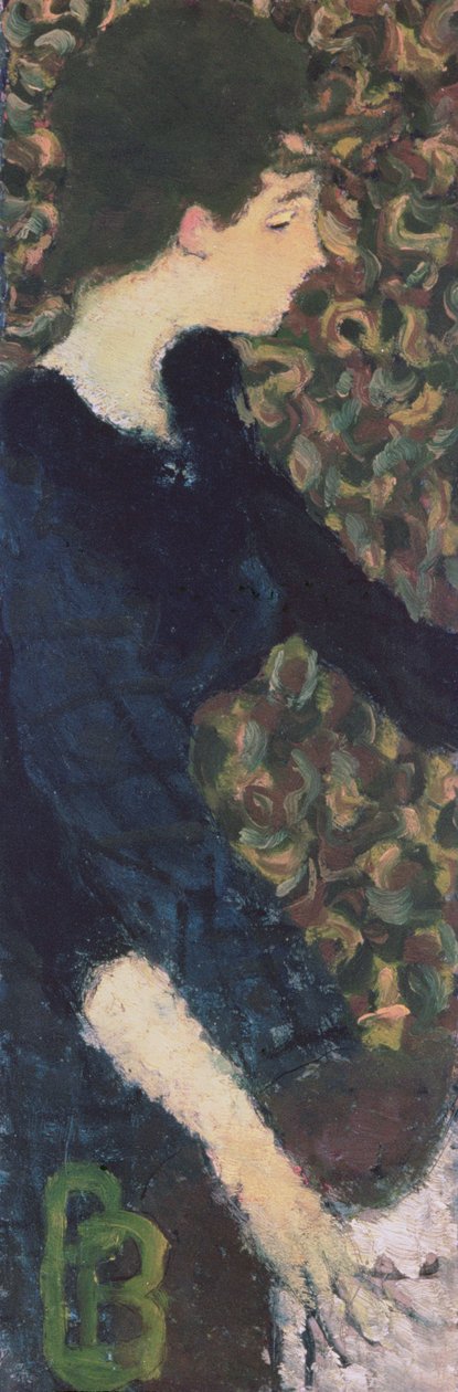 Berthe Schaedlin portréja (olaj, karton) alkotó: Pierre Bonnard