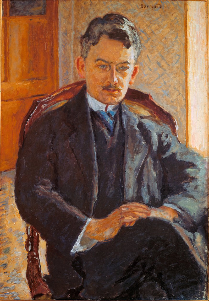 G.B. portréja Georges Besson: műkritikus és gyűjtő, alkotó: Pierre Bonnard