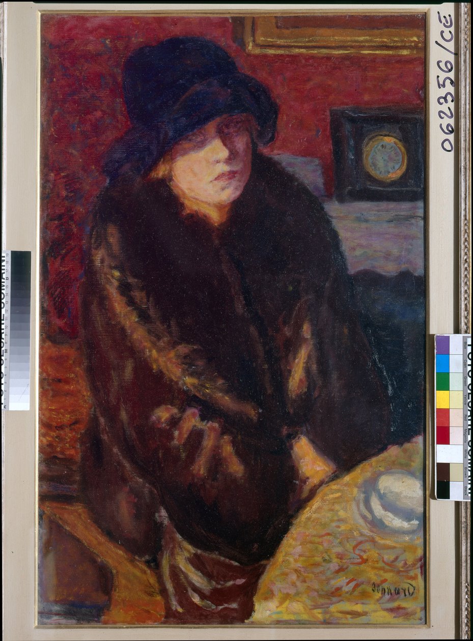 Marta Bonnard portréja alkotó: Pierre Bonnard
