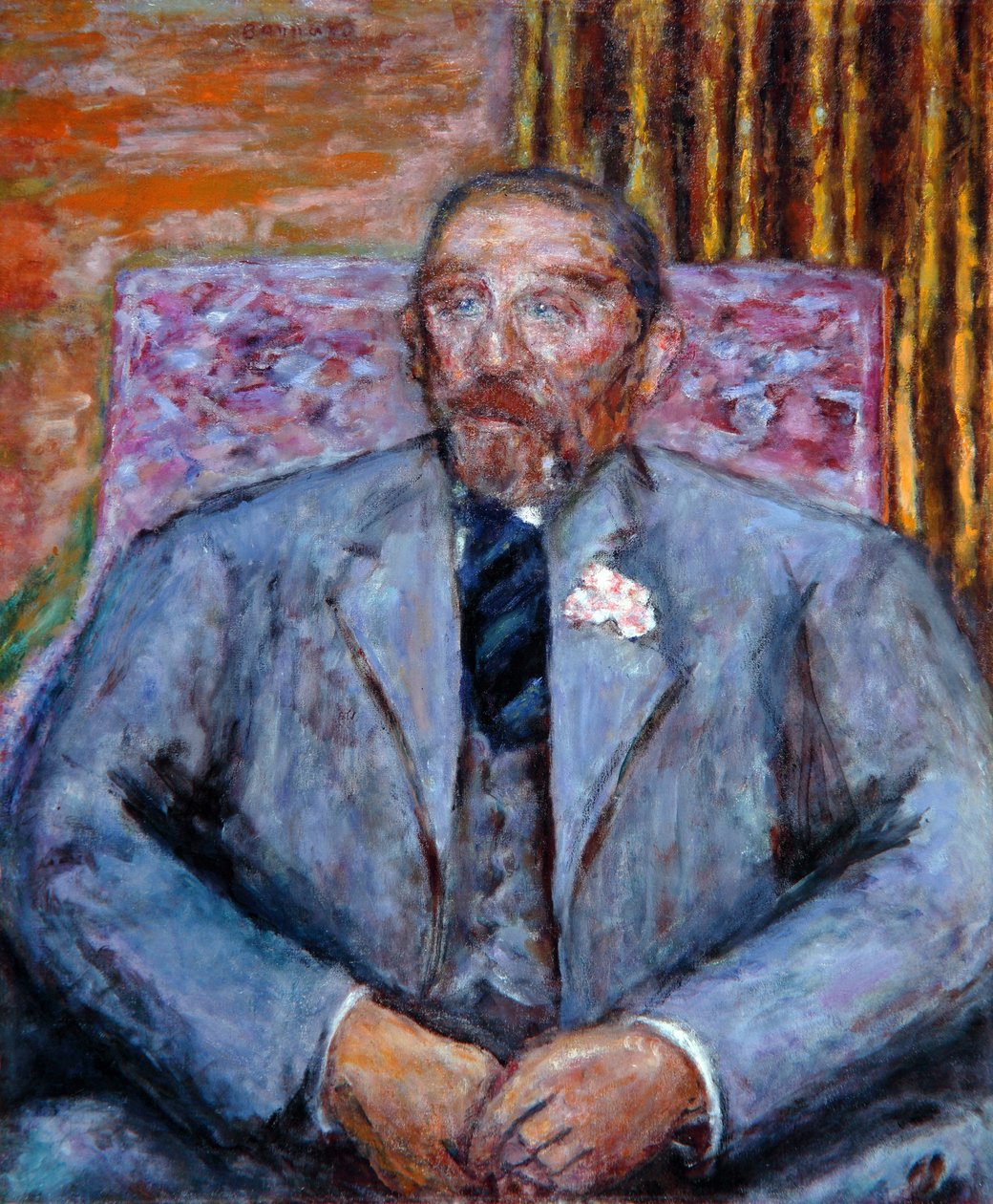 Monsieur Monteux portréja alkotó: Pierre Bonnard