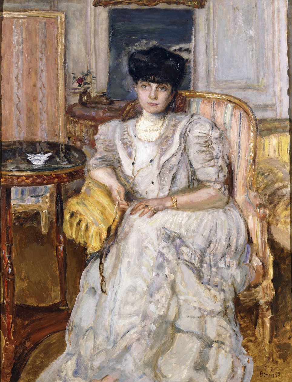 Caraman-Chimay Helén hercegnő portréja alkotó: Pierre Bonnard