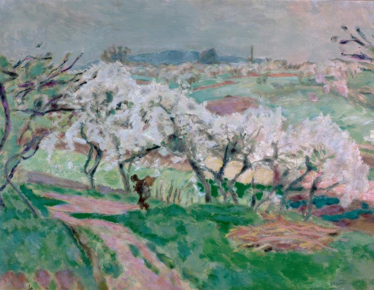 Tavasz Normandiában alkotó: Pierre Bonnard