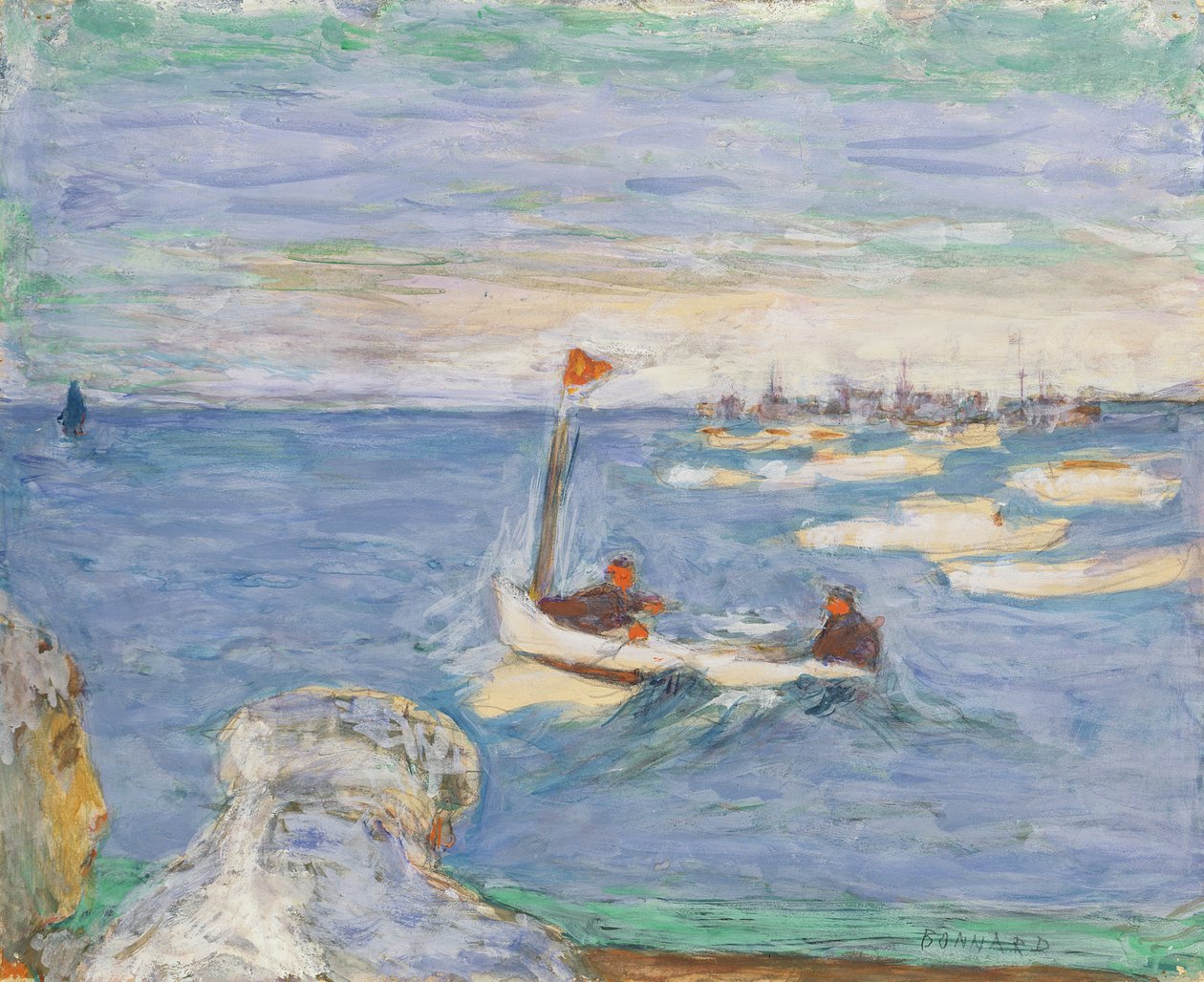 Regatta, 1930 körül alkotó: Pierre Bonnard