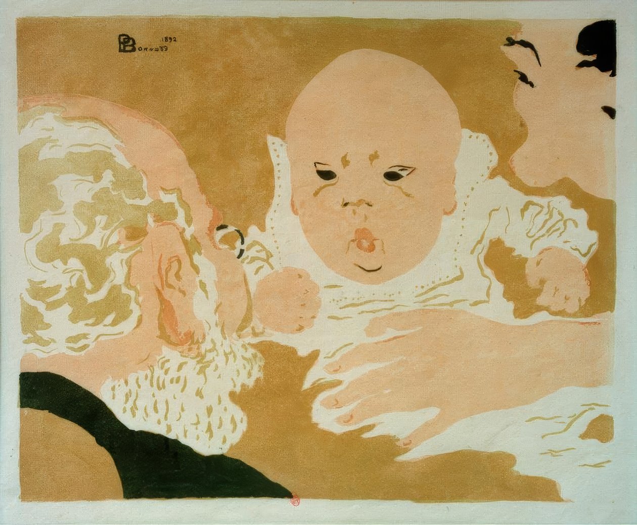 Családi jelenet alkotó: Pierre Bonnard