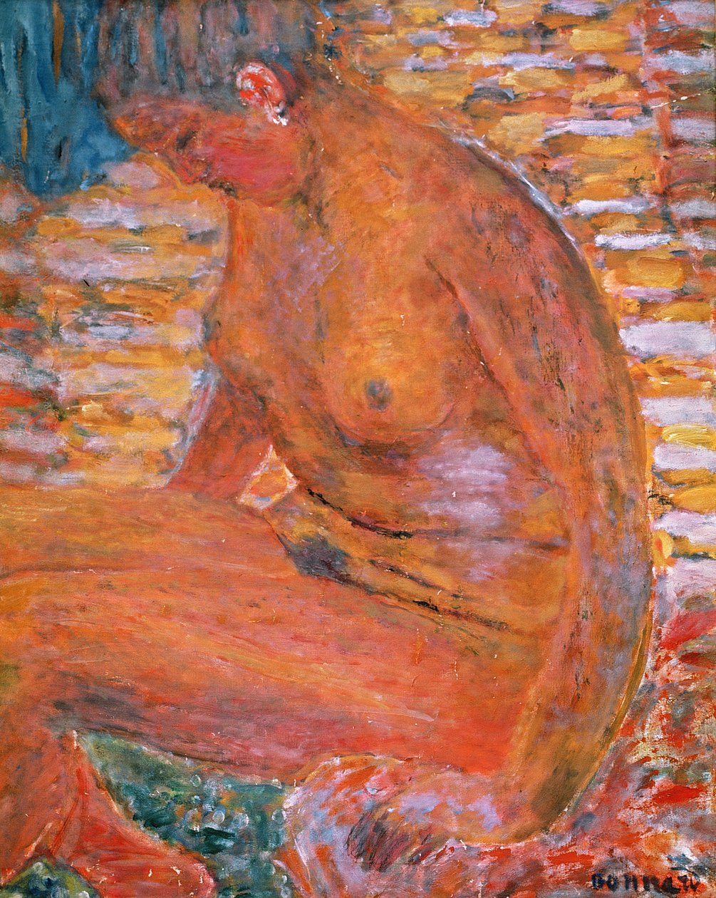 Meztelen sapka alkotó: Pierre Bonnard