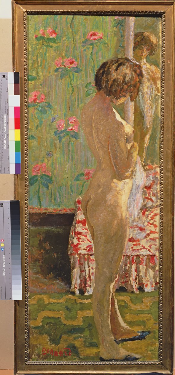 Álló női akt alkotó: Pierre Bonnard