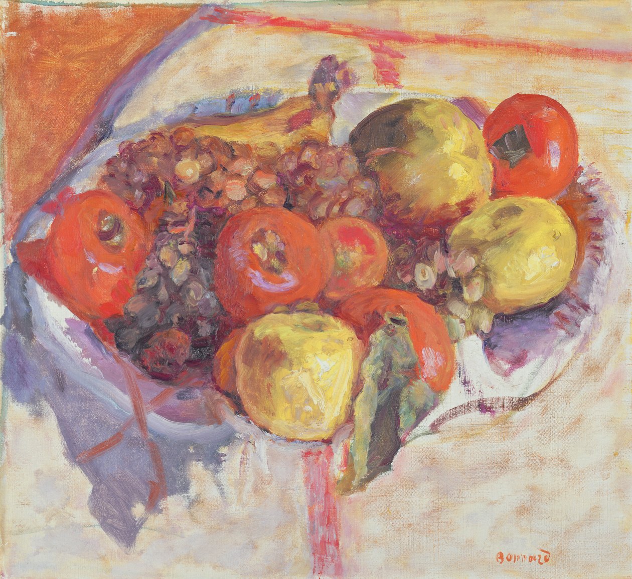 Csendélet, 1922 körül alkotó: Pierre Bonnard