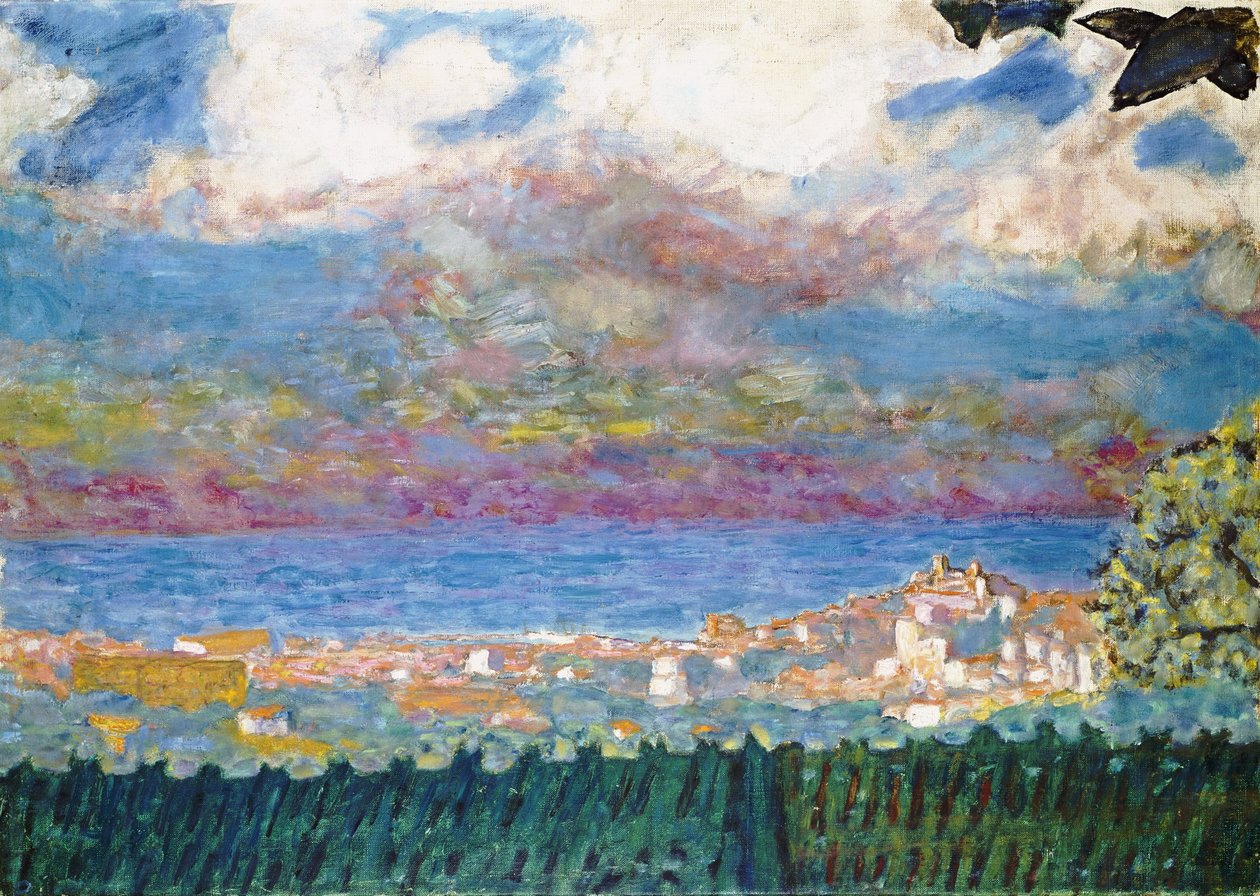 Viharos égbolt Cannes felett, 1945 alkotó: Pierre Bonnard
