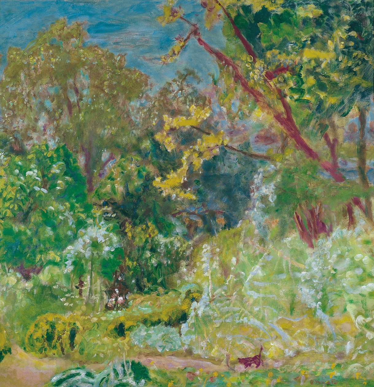 Napfény, 1923 alkotó: Pierre Bonnard