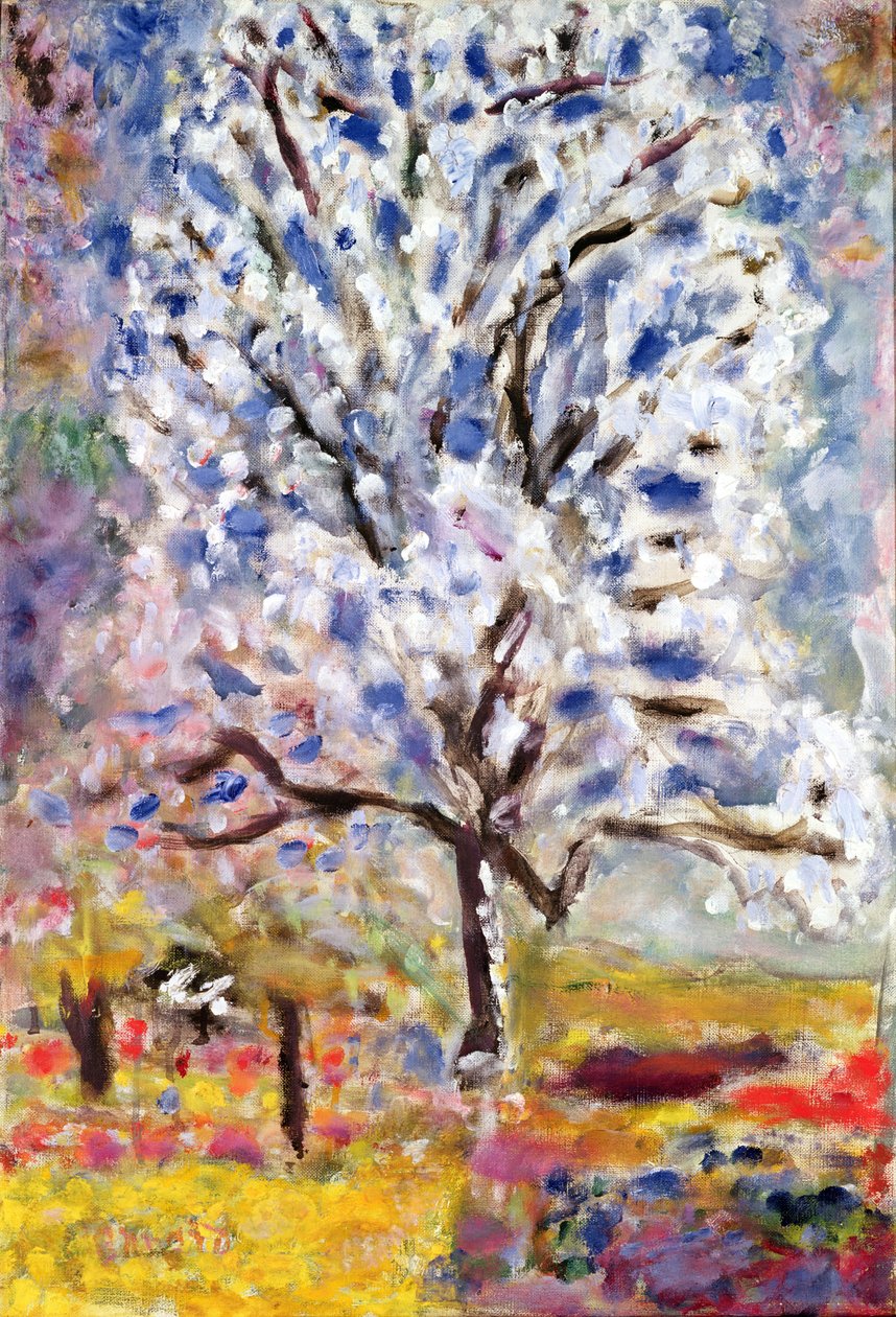 A mandulafa virágban, 1947 alkotó: Pierre Bonnard