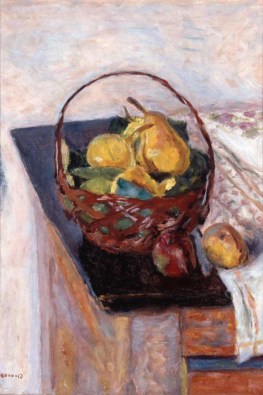 A Gyümölcskosár alkotó: Pierre Bonnard