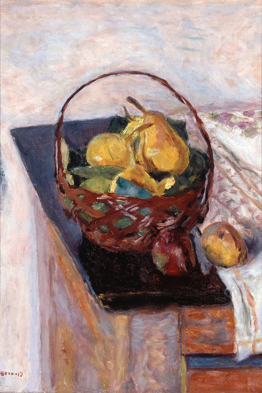 A gyümölcskosár alkotó: Pierre Bonnard