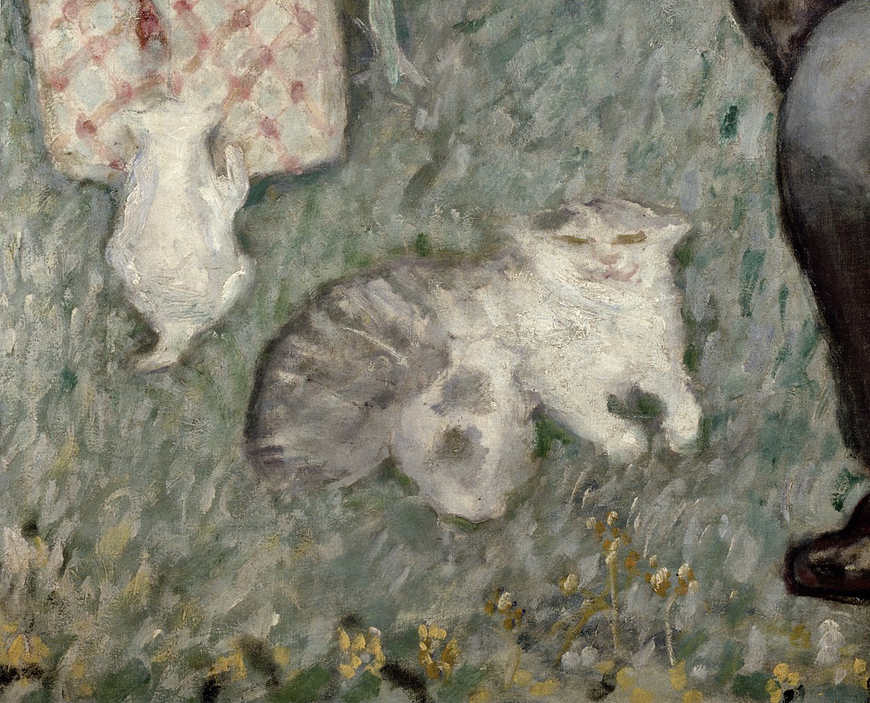A burzsoá délután, avagy a Terrasse család, 1900 alkotó: Pierre Bonnard