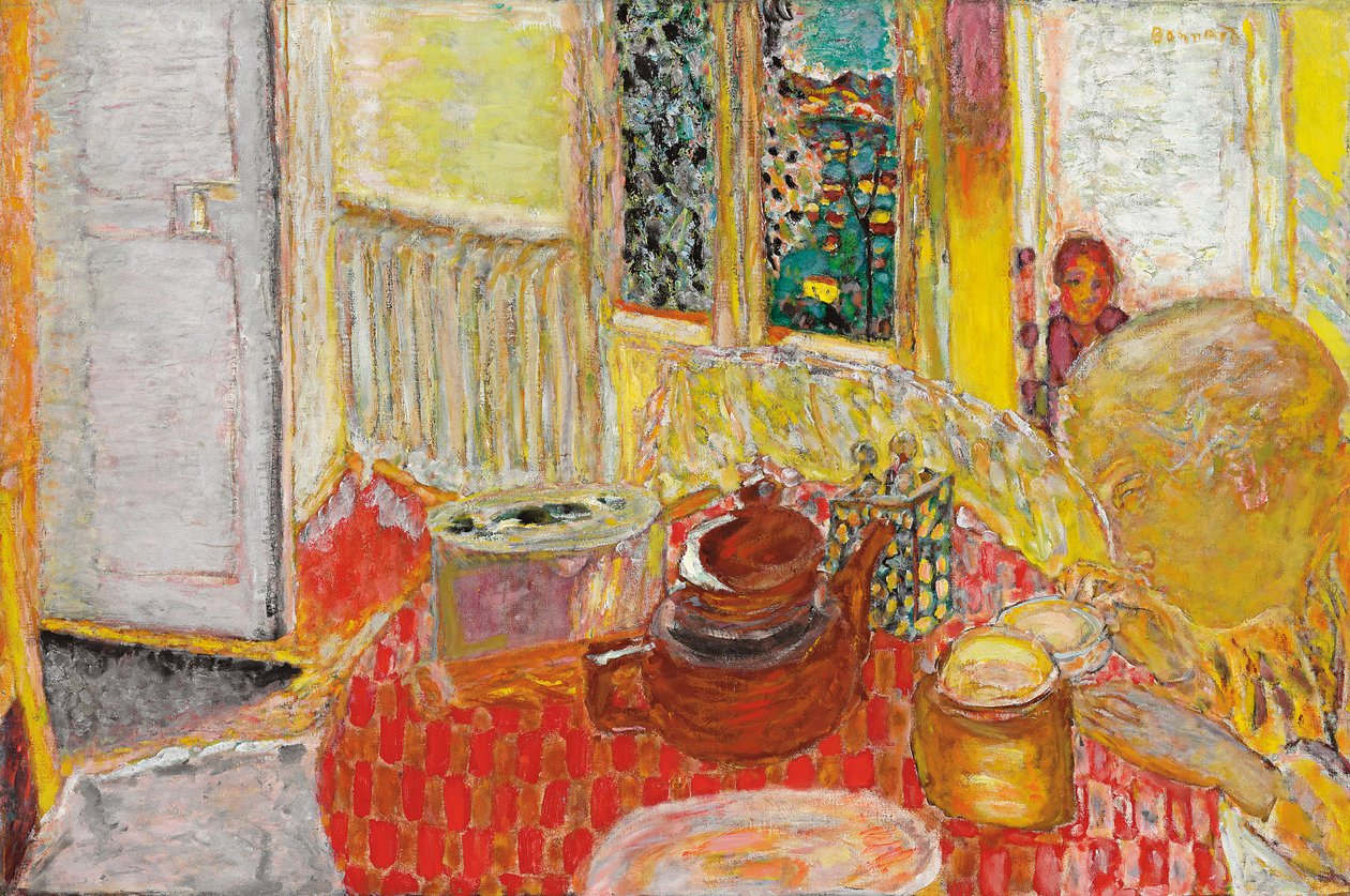 A reggeli; Reggeli alkotó: Pierre Bonnard