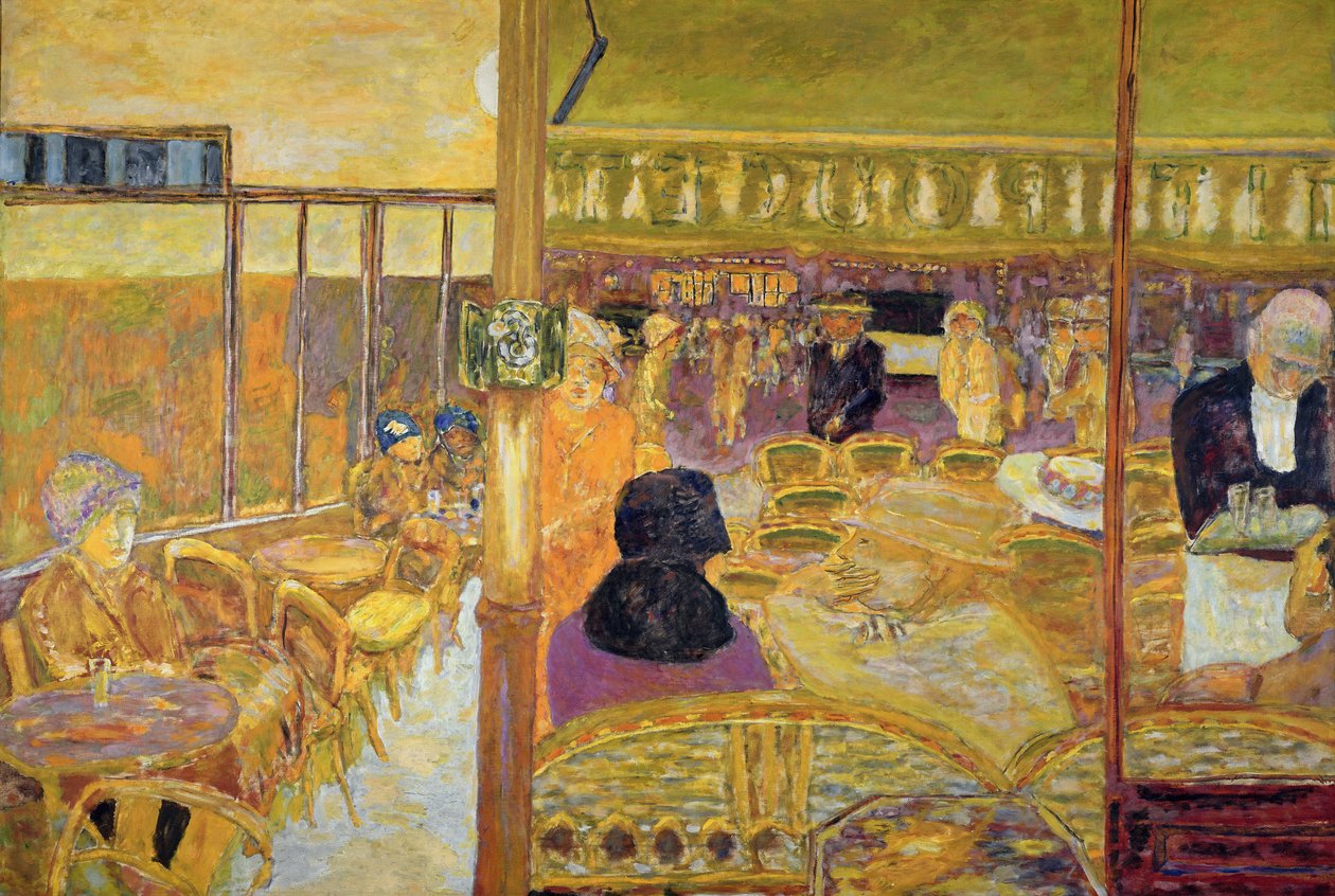 A Cafe du Petit Poucet, 1928 (lásd még: 20075) alkotó: Pierre Bonnard