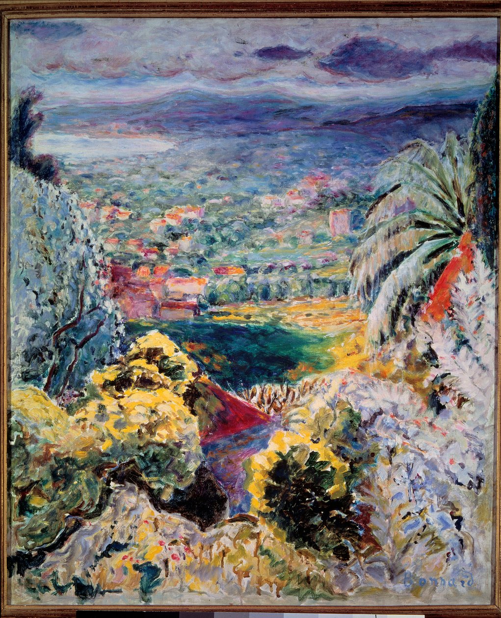A Cannet vagy a Cannes-i-öböl 1935 alkotó: Pierre Bonnard
