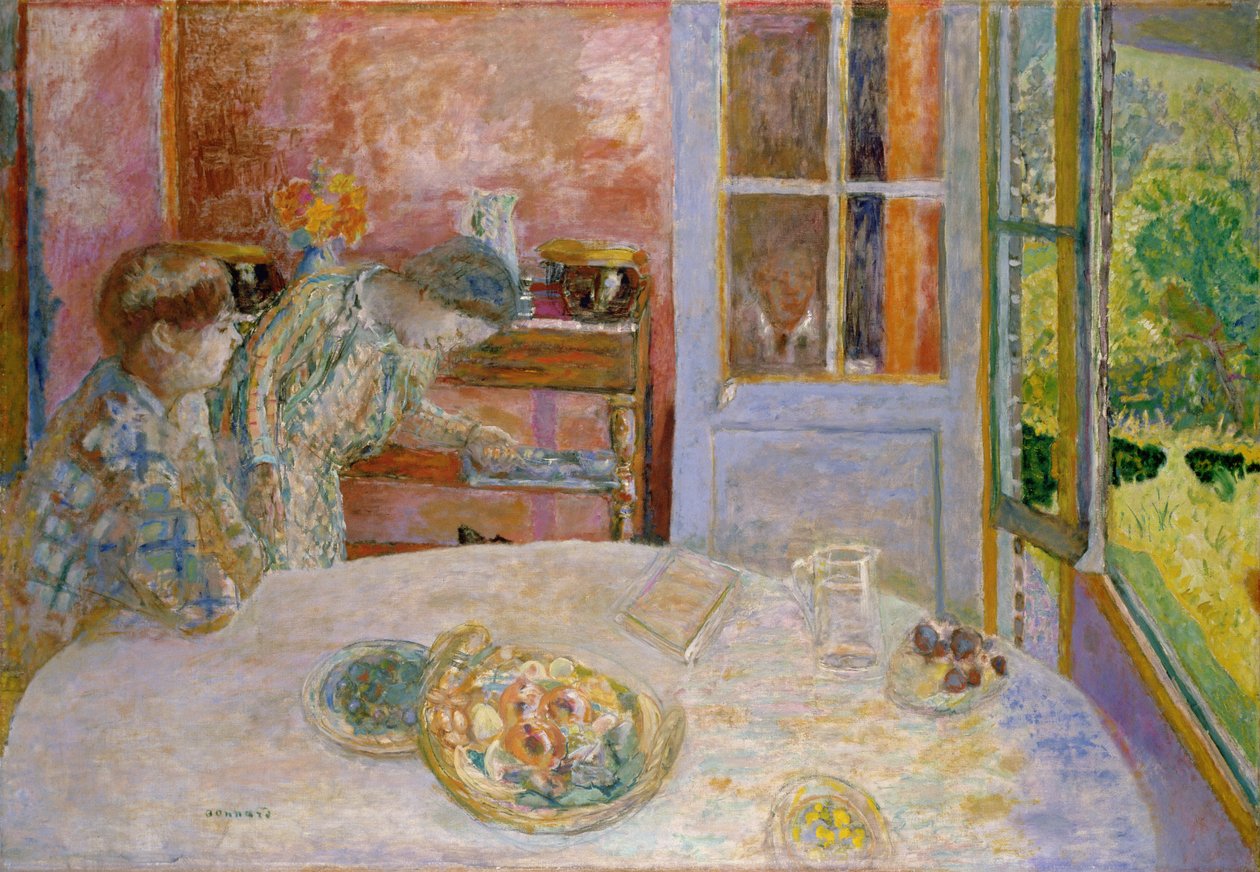 Az ebédlő, Vernonnet alkotó: Pierre Bonnard