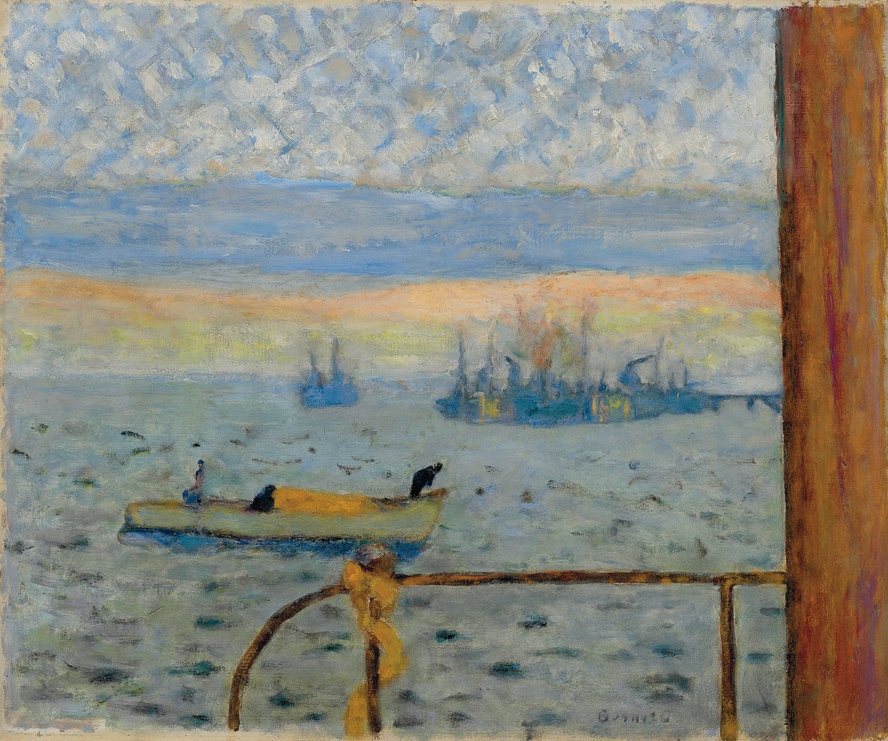 A kikötő; La rade alkotó: Pierre Bonnard