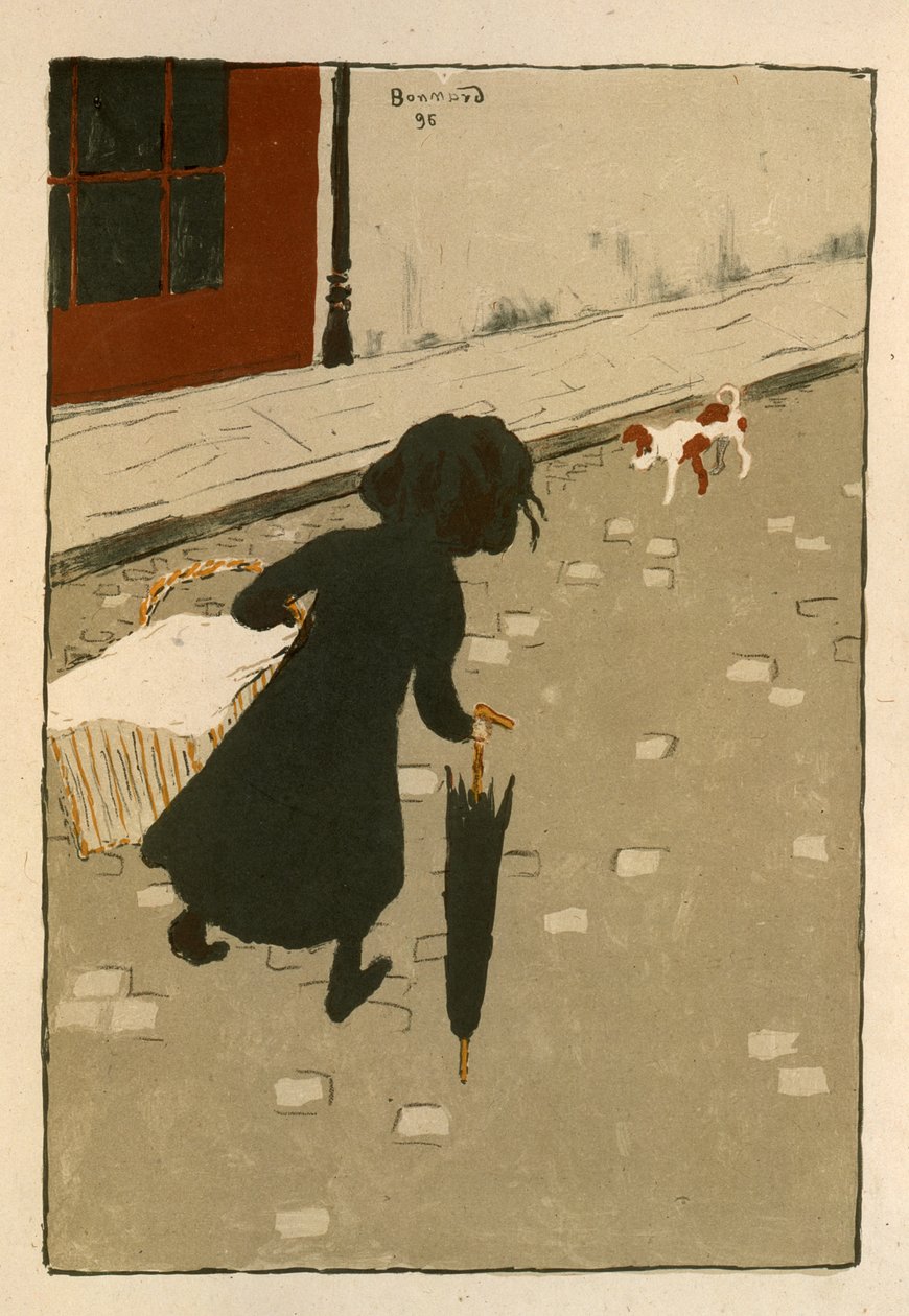 A kis mosodai lány, 1896 alkotó: Pierre Bonnard