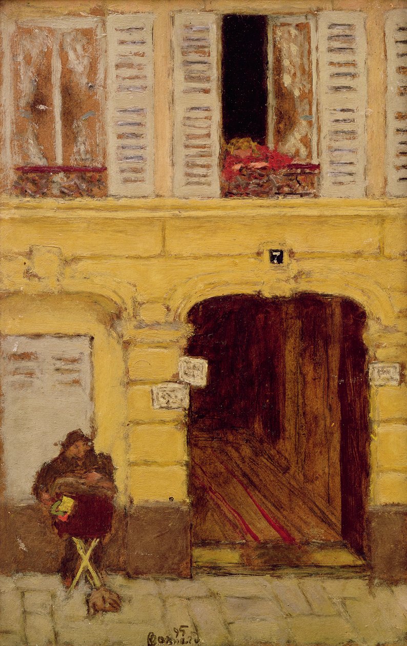 Az orgonacsiszoló, 1895 alkotó: Pierre Bonnard